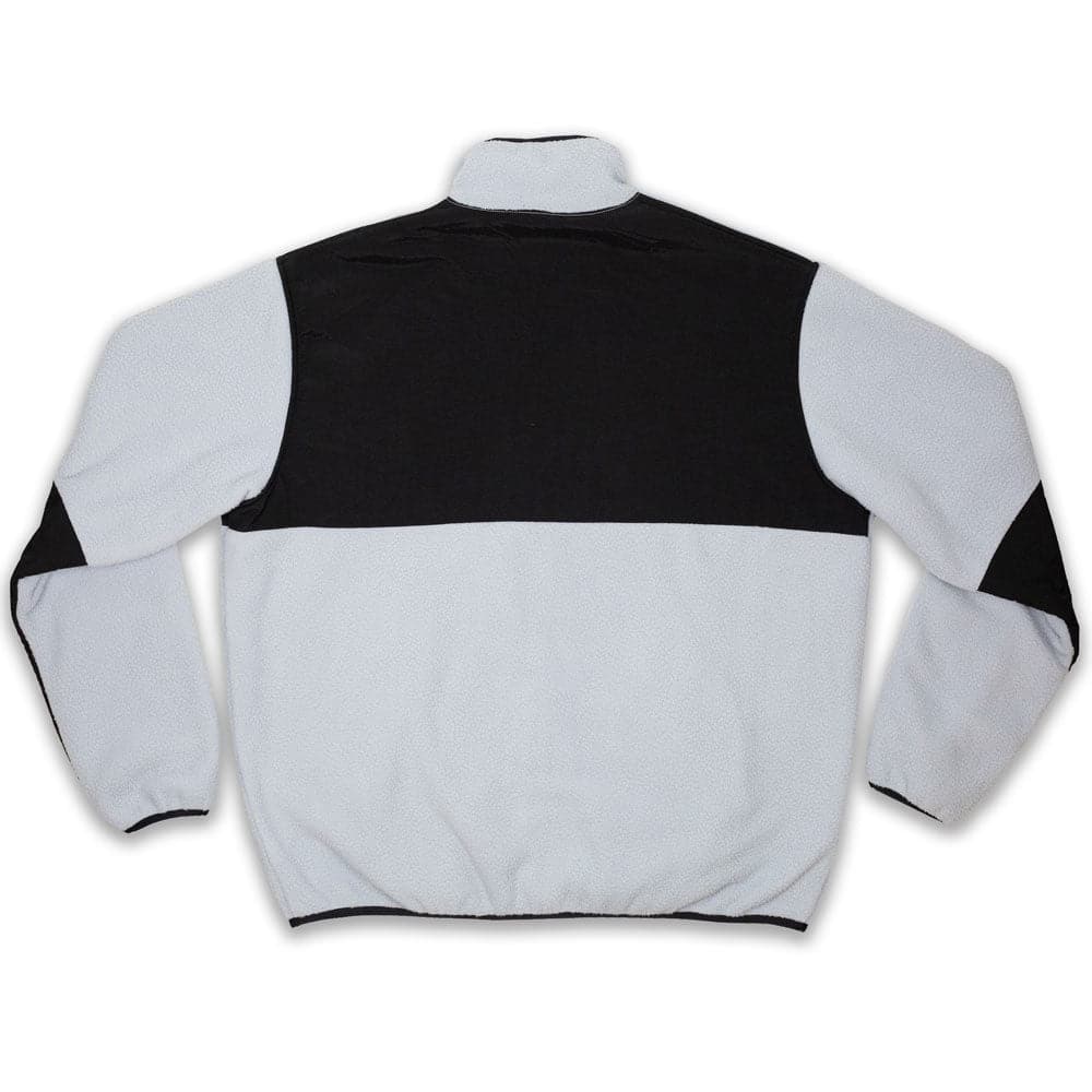 Baglady 'Alien Logo' Zip-Up Fleece Jacket (Ice Blue) - Image 4