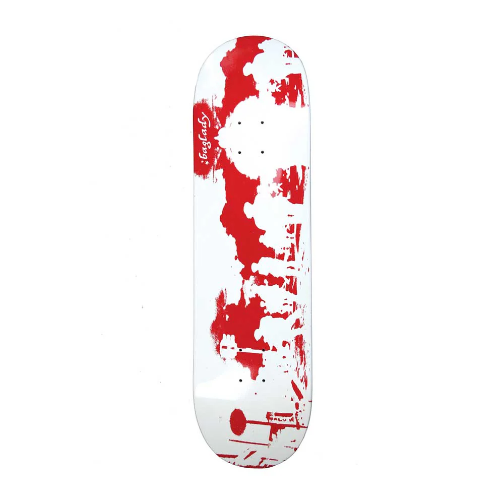 Baglady 'Linger' 8.375" Deck (White Dip)