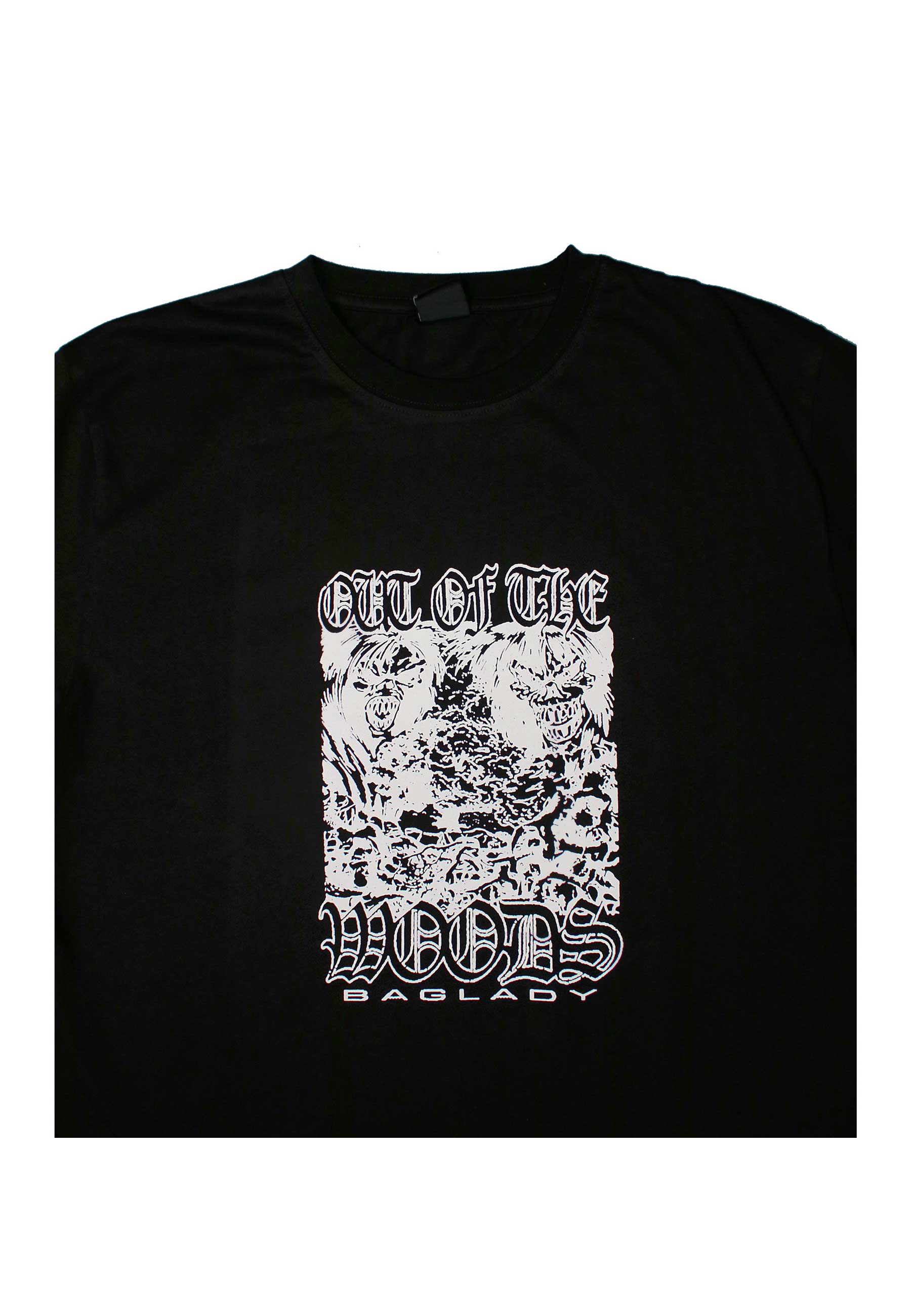Baglady 'Out Of The Woods' T-Shirt (Black) - Image 2