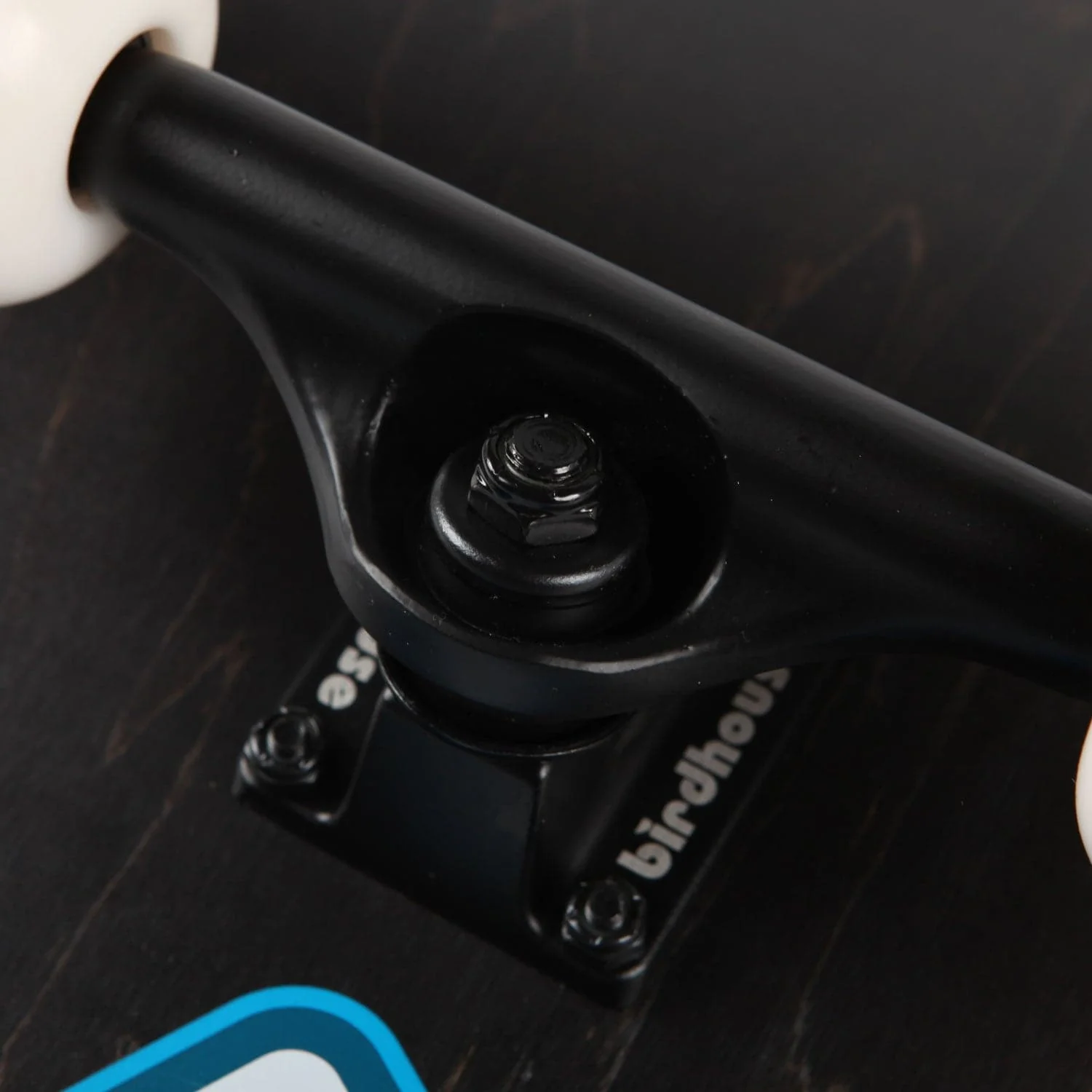 Birdhouse 'B Logo' 8" Complete Skateboard (Black / Blue) - Image 3