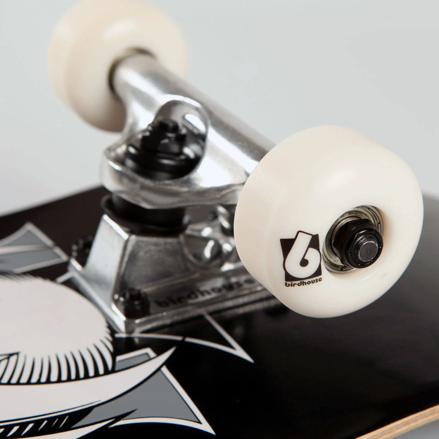 Birdhouse 'Crest' 8" Complete Skateboard (Black) - Image 4