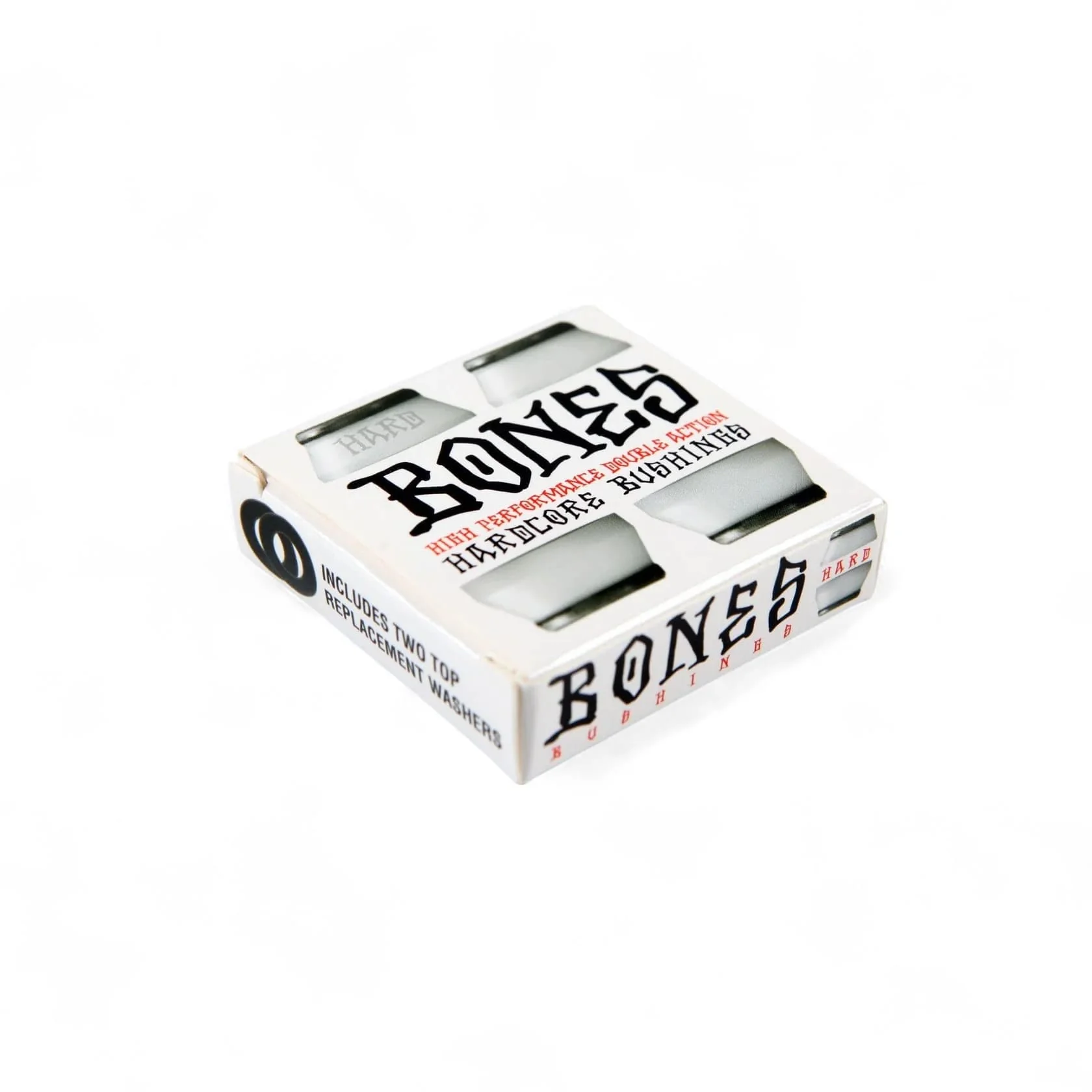 Bones 'Hardcore' 96A Hard Bushings (Black / White)