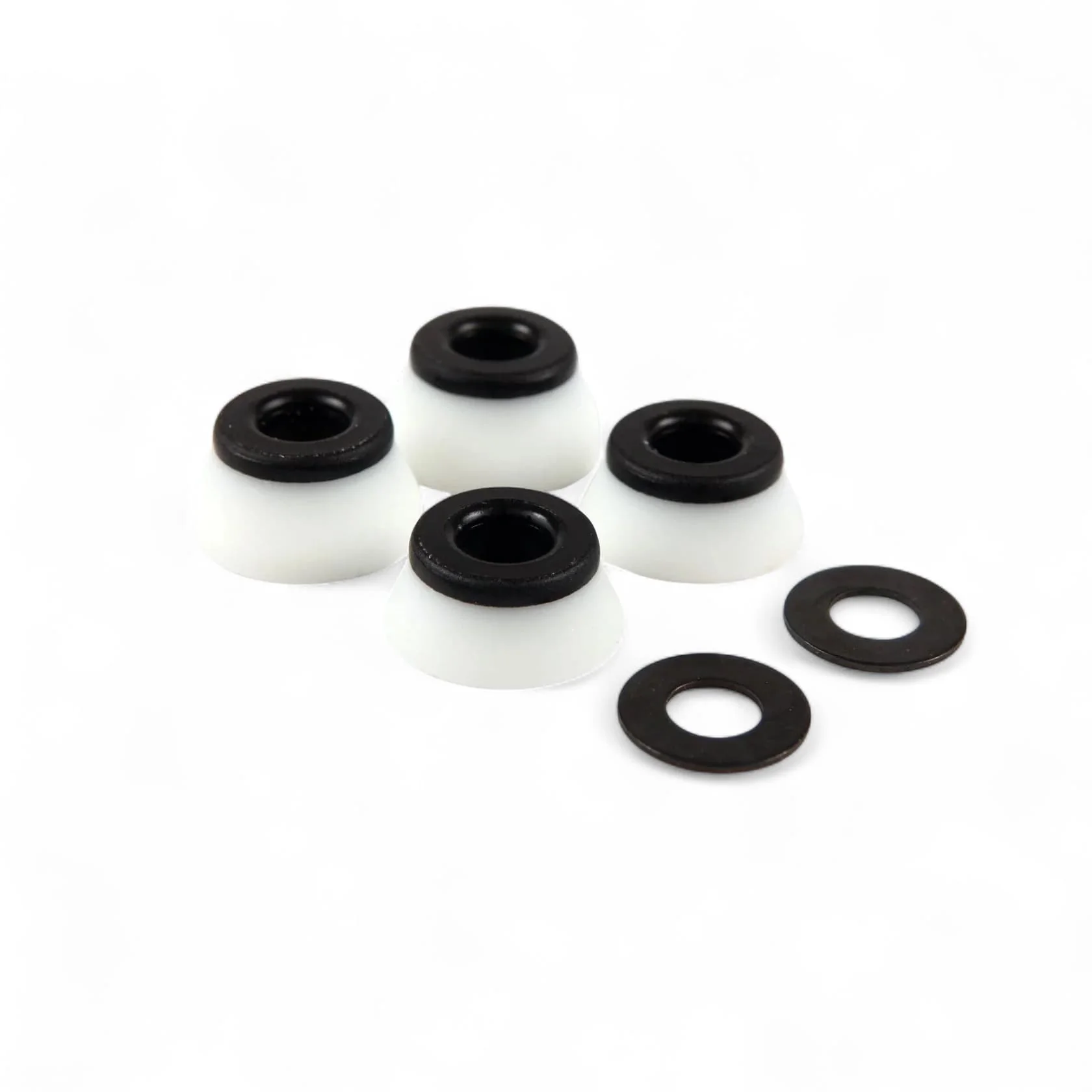Bones 'Hardcore' 96A Hard Bushings (Black / White) - Image 2