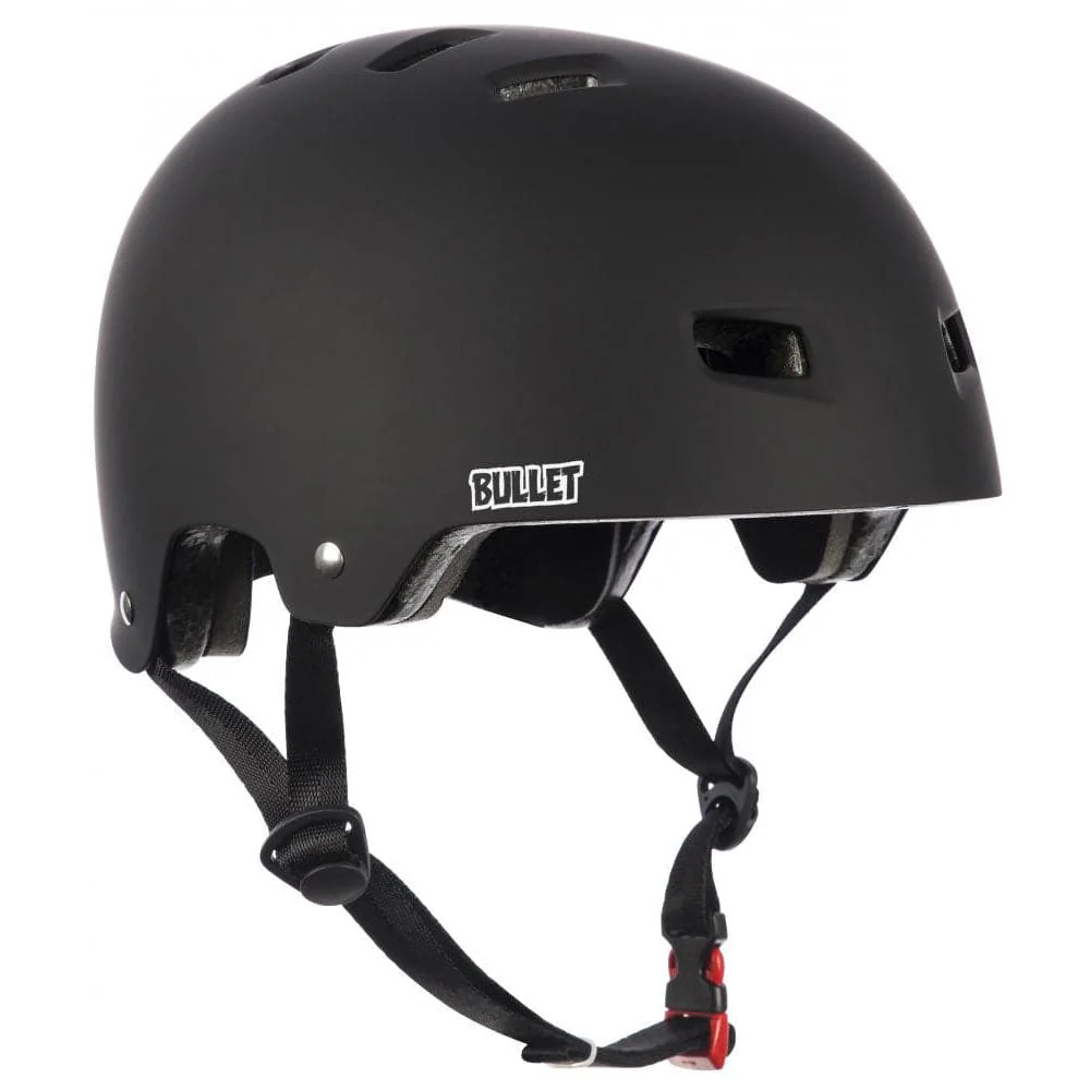 Bullet 'Deluxe' Kids Helmet (Matt Black)