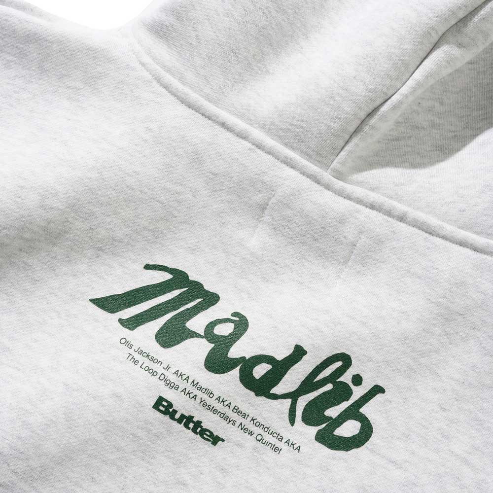Butter Goods X Madlib Hood (Ash) - Image 4