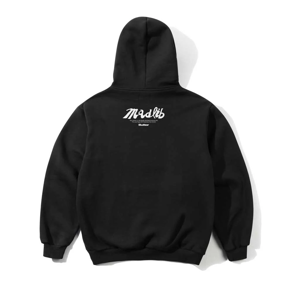 Butter Goods X Madlib Hood (Black) - Image 2