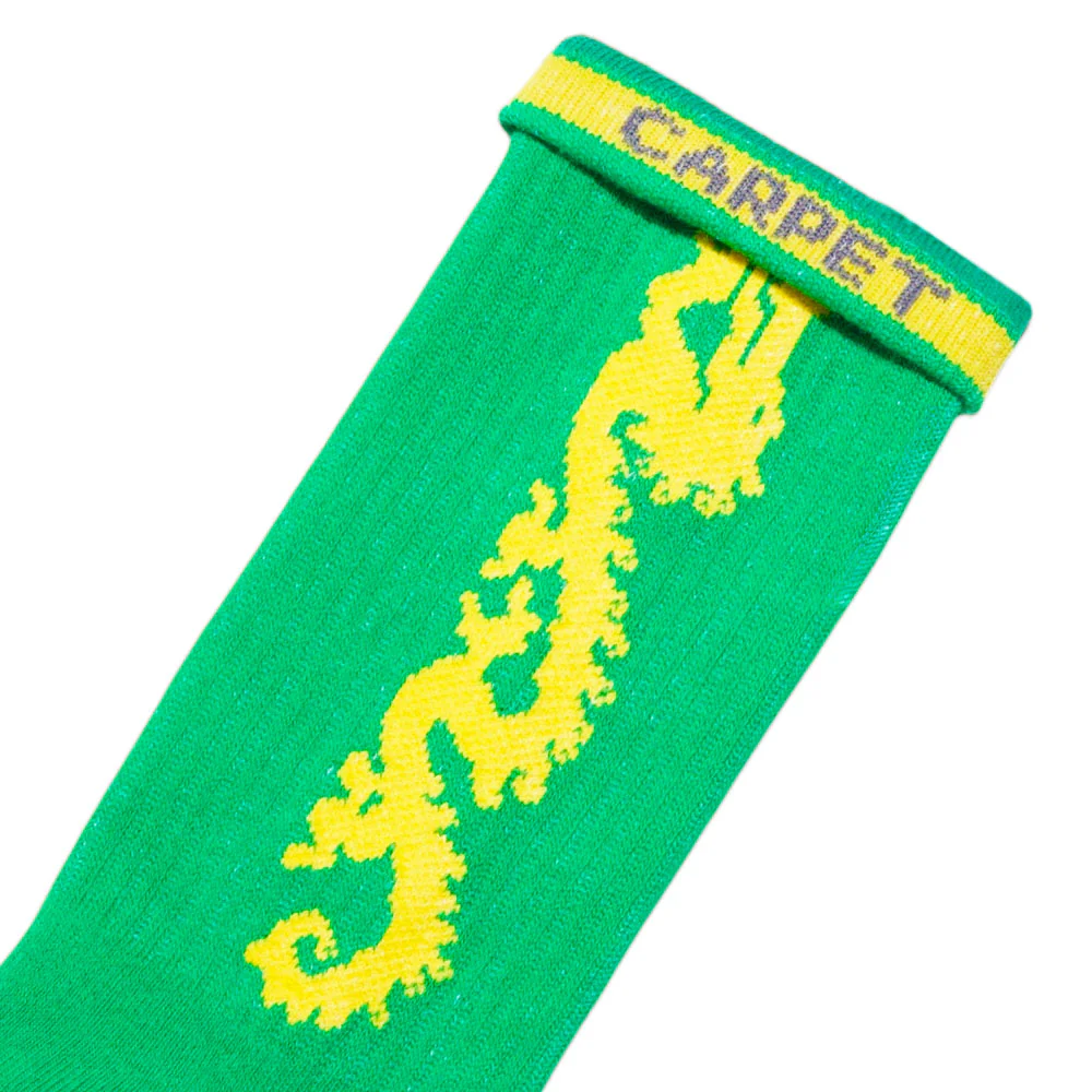 Carpet Company 'Dragon' Socks (Green) - Image 3