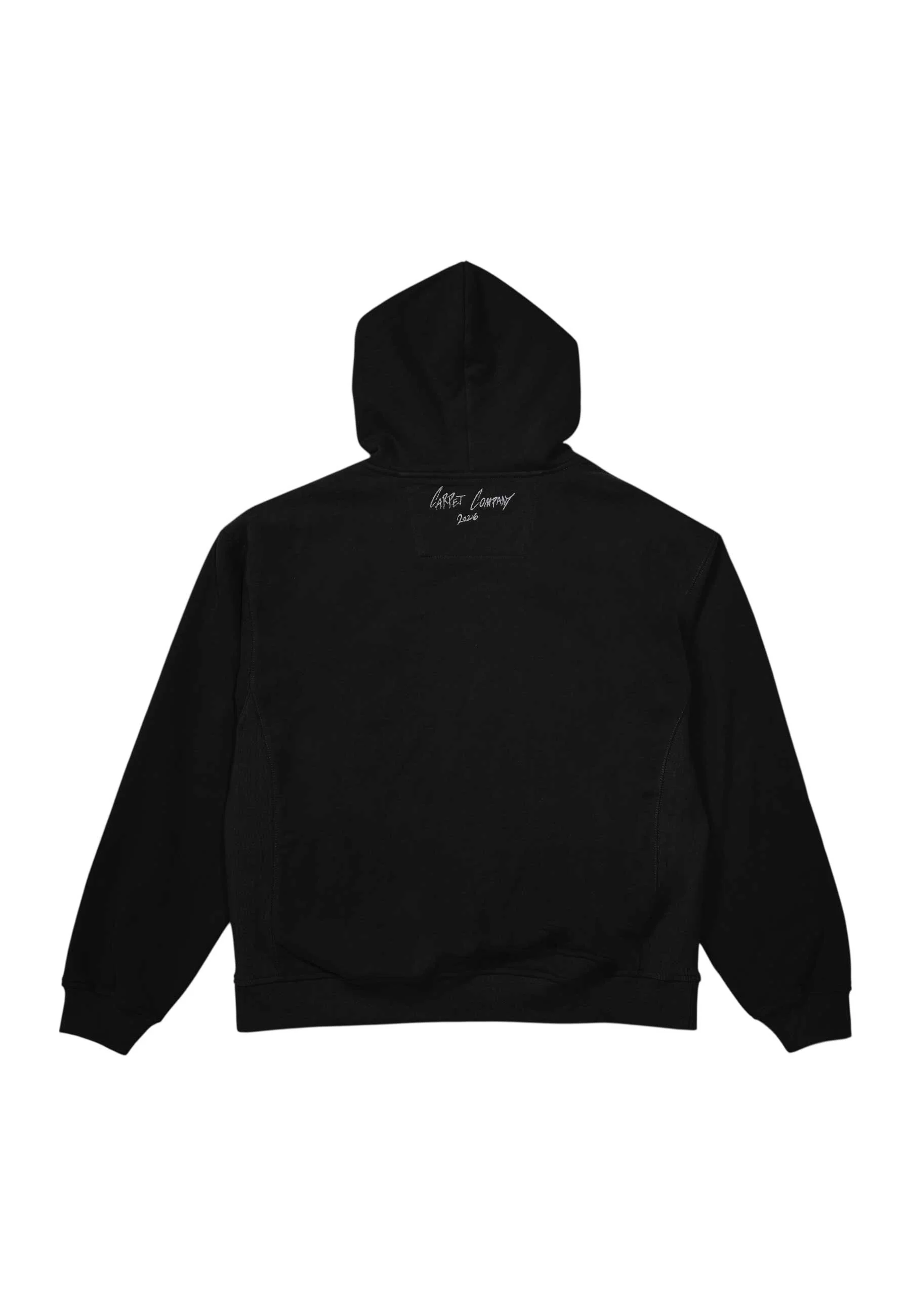 Carpet Company 'Metallic C-Star' Zip-Up Hood (Black) - Image 2