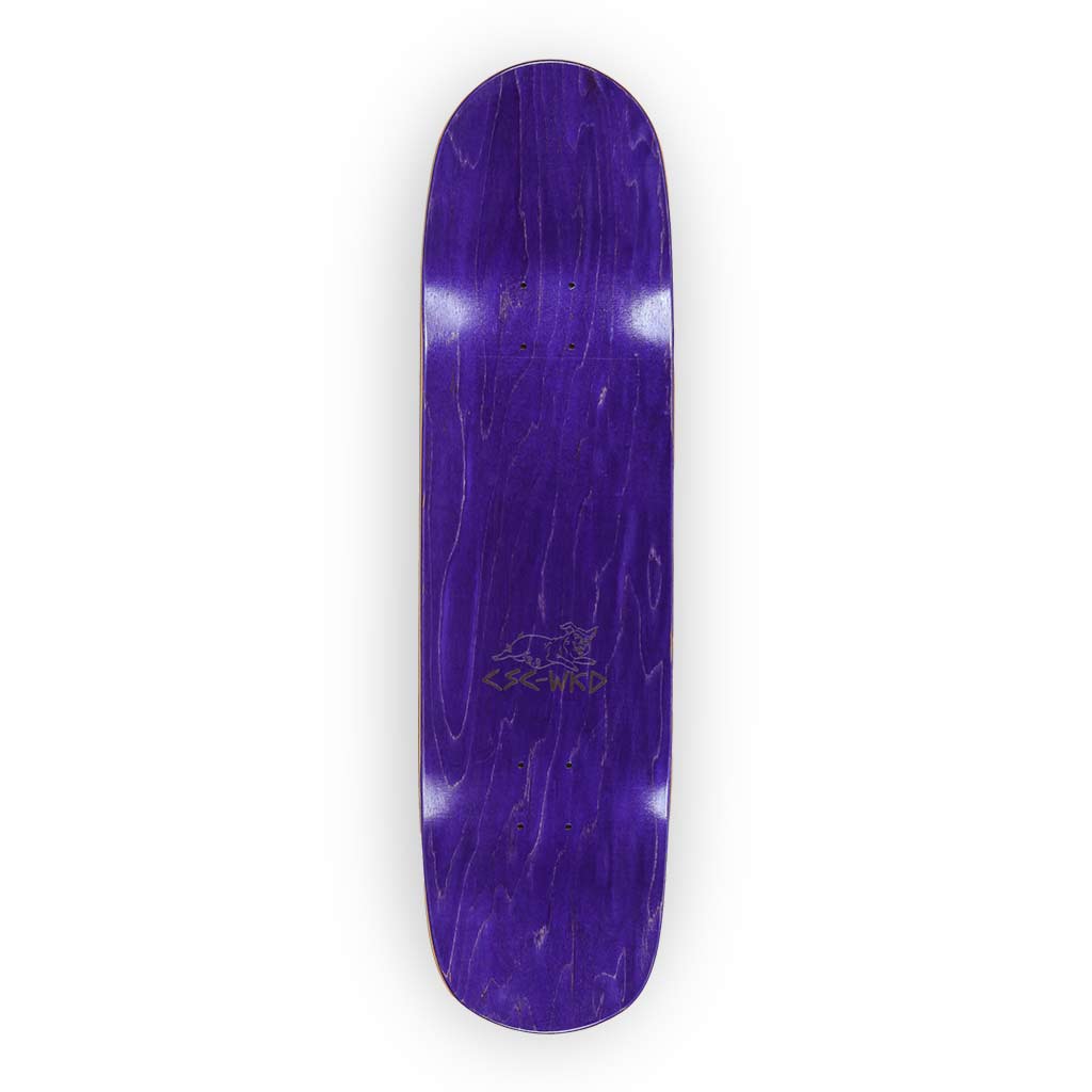 Carve Wicked X CSC 'Jake Collins Pro - King of Pigs' 8.625" Pool Deck (Purple) - Image 3