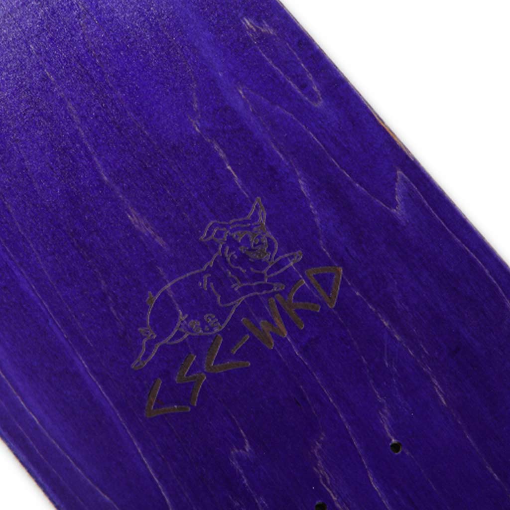 Carve Wicked X CSC 'Jake Collins Pro - King of Pigs' 8.625" Pool Deck (Purple) - Image 4