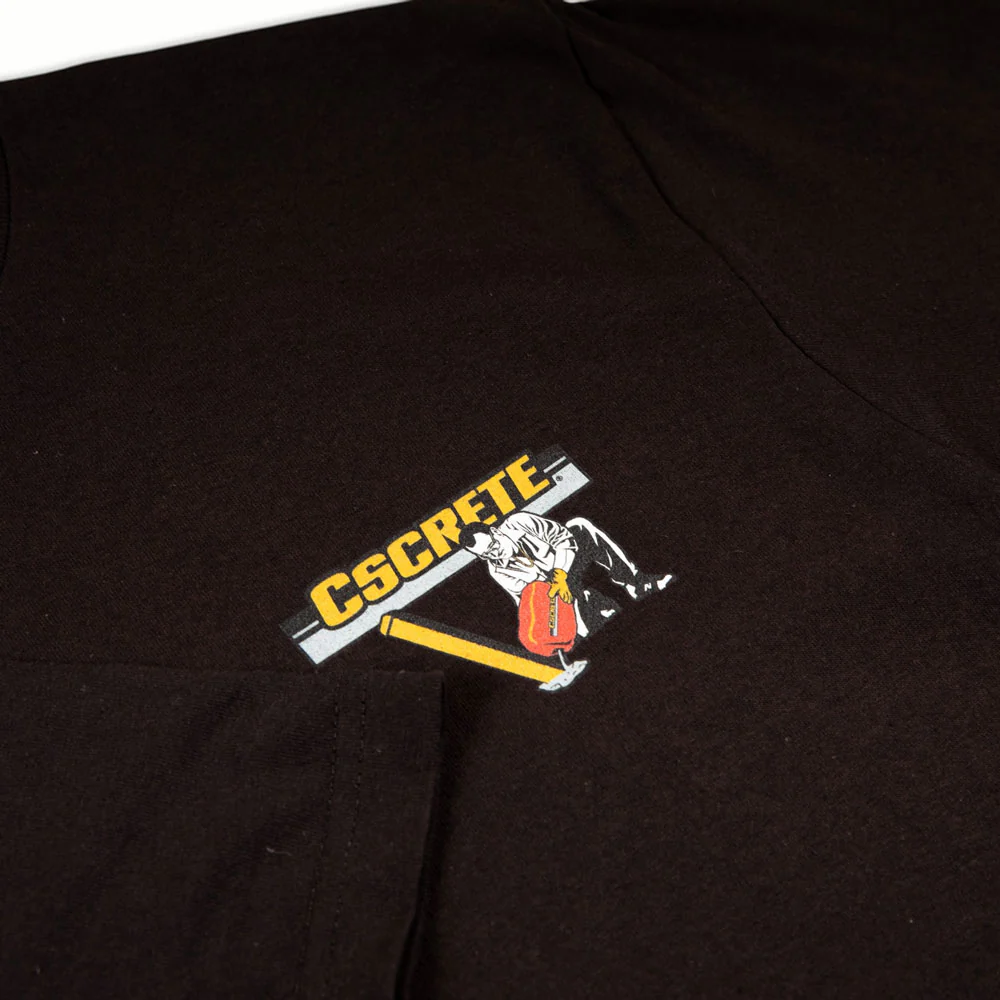 CSC 'CSCrete' T-Shirt (Black) - Image 3