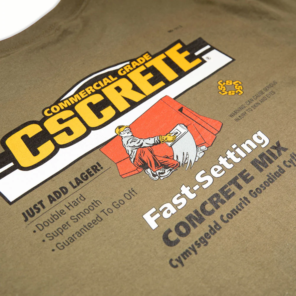CSC 'CSCrete' T-Shirt (Military Green) - Image 4