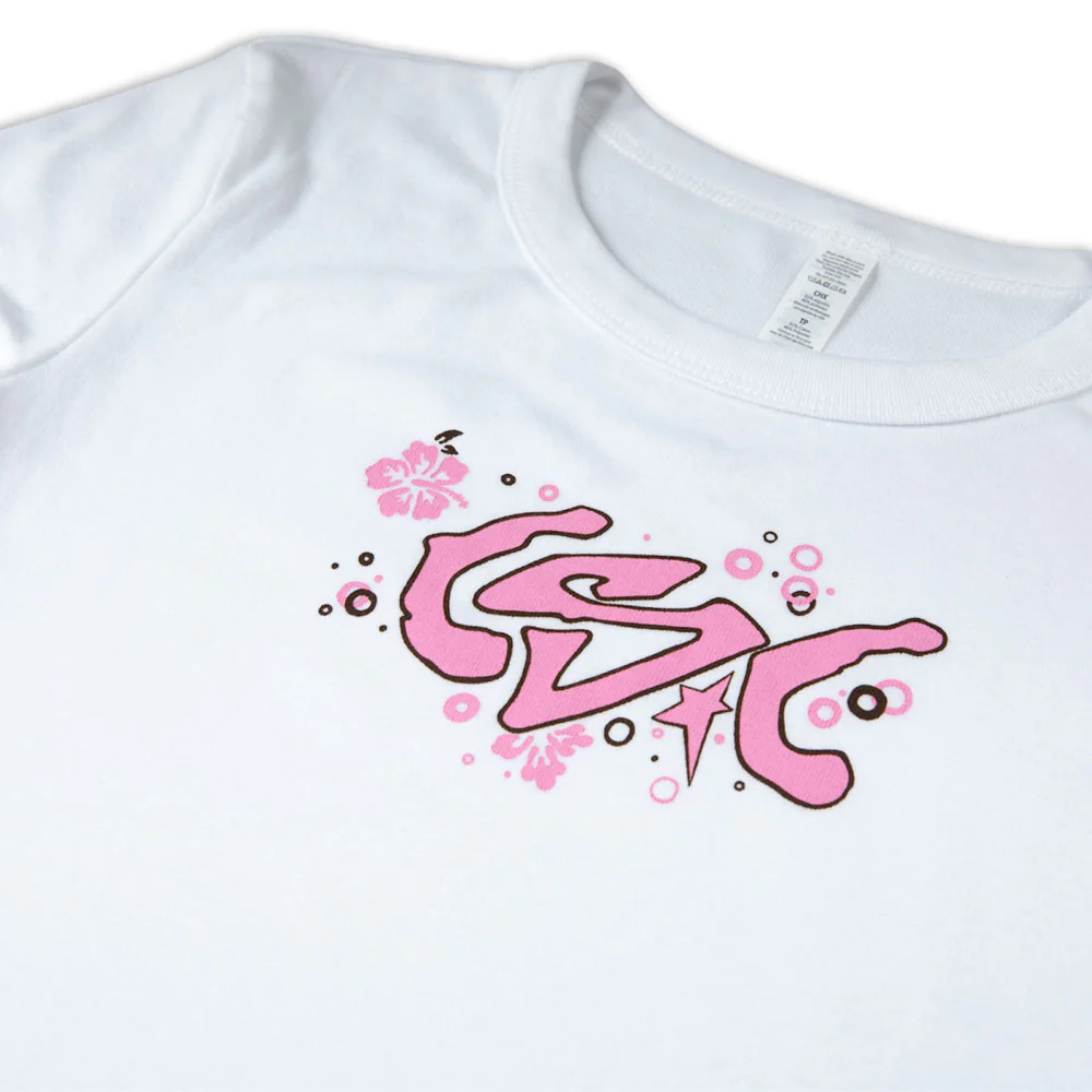 CSC 'Flowers' Girls T-Shirt (White) - Image 2