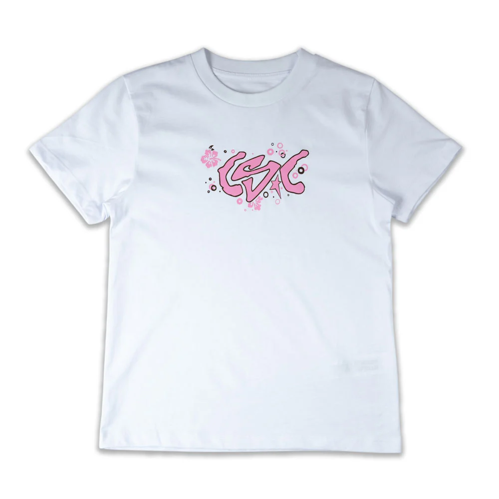 CSC 'Flowers' Kids T-Shirt (White)