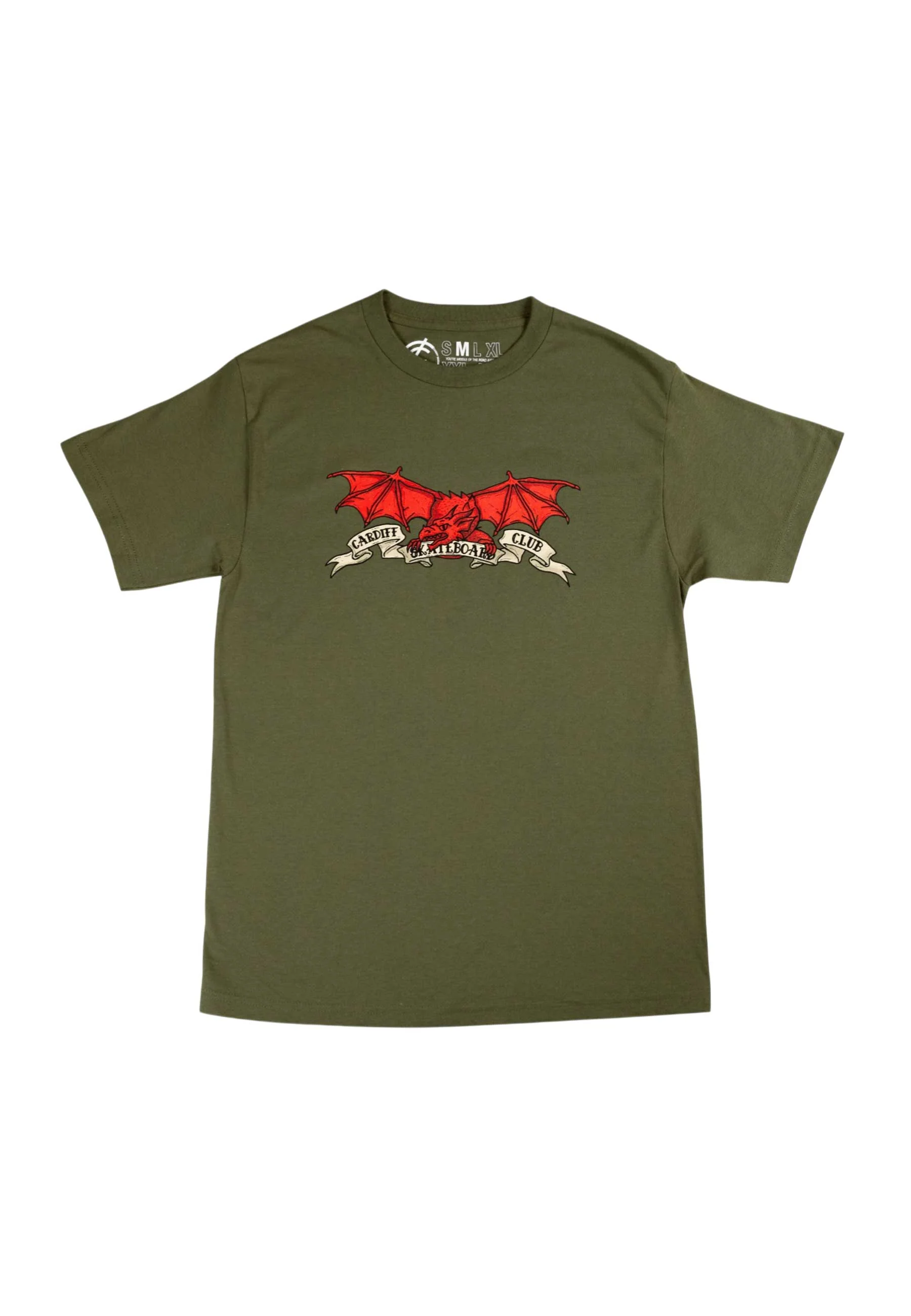 CSC 'Quality Draig' T-Shirt (Military Green)