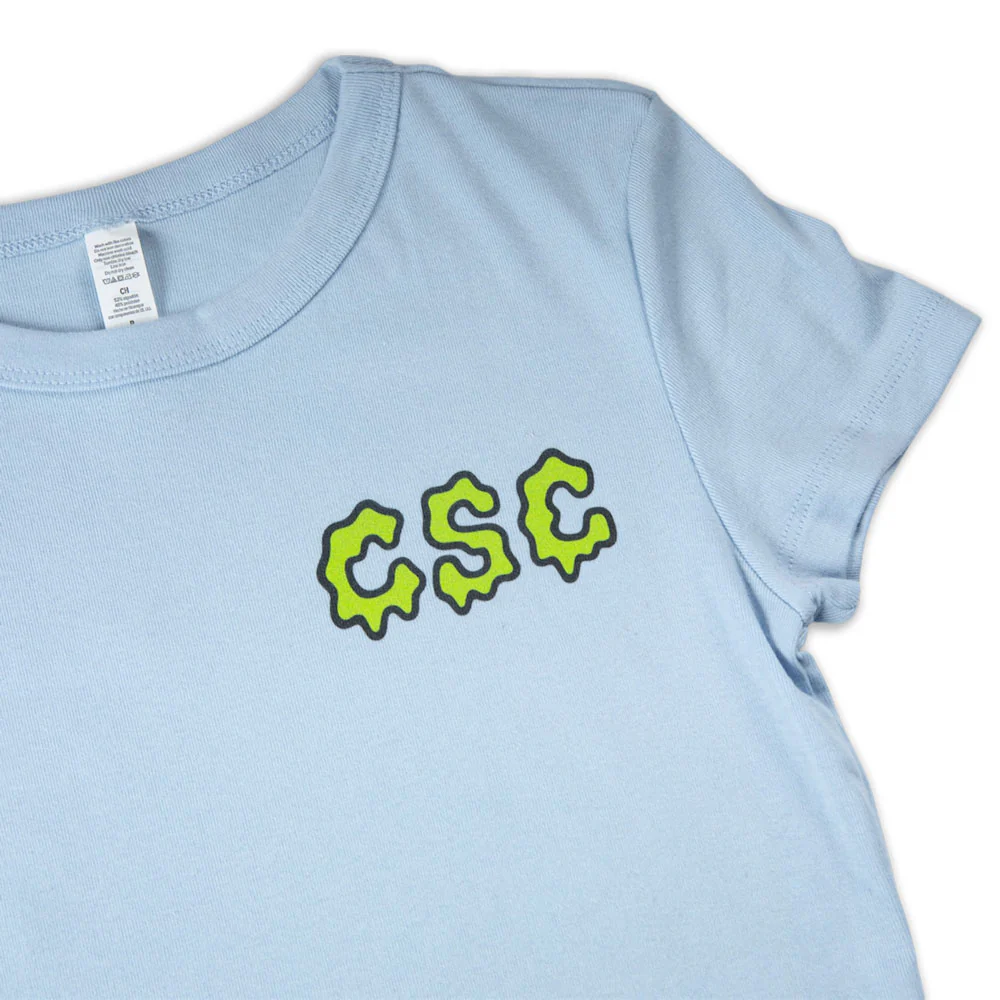 CSC 'Slime' Girls T-Shirt (Baby Blue) - Image 3