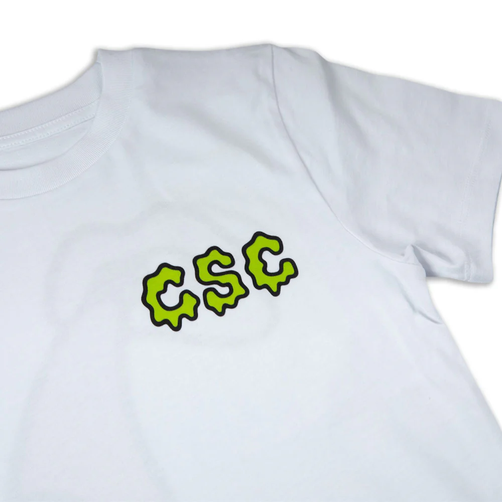 CSC 'Slime' Kids T-Shirt (White) - Image 3