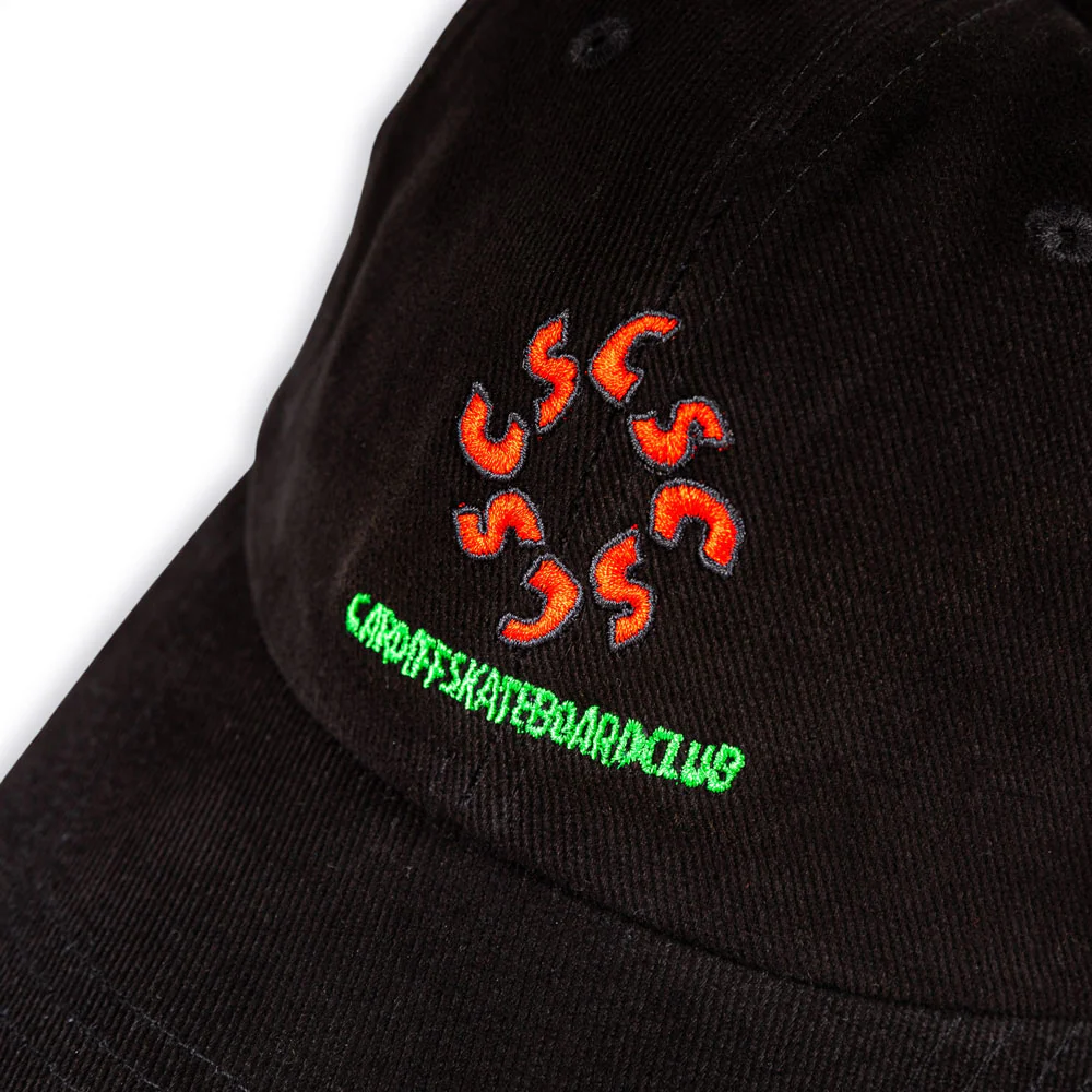 CSC 'Waggy' 6 Panel Cap (Black) - Image 2