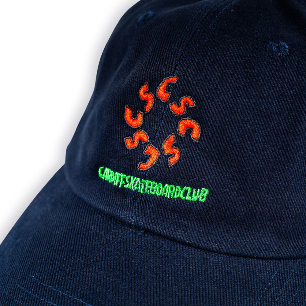 CSC 'Waggy' 6 Panel Cap (Navy) - Image 2