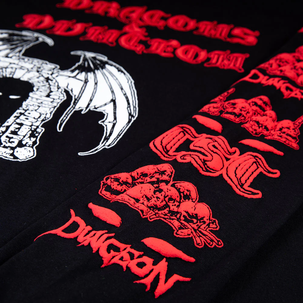 CSC X Dungeon 'DD' Long Sleeve T-Shirt (Black) - Image 2