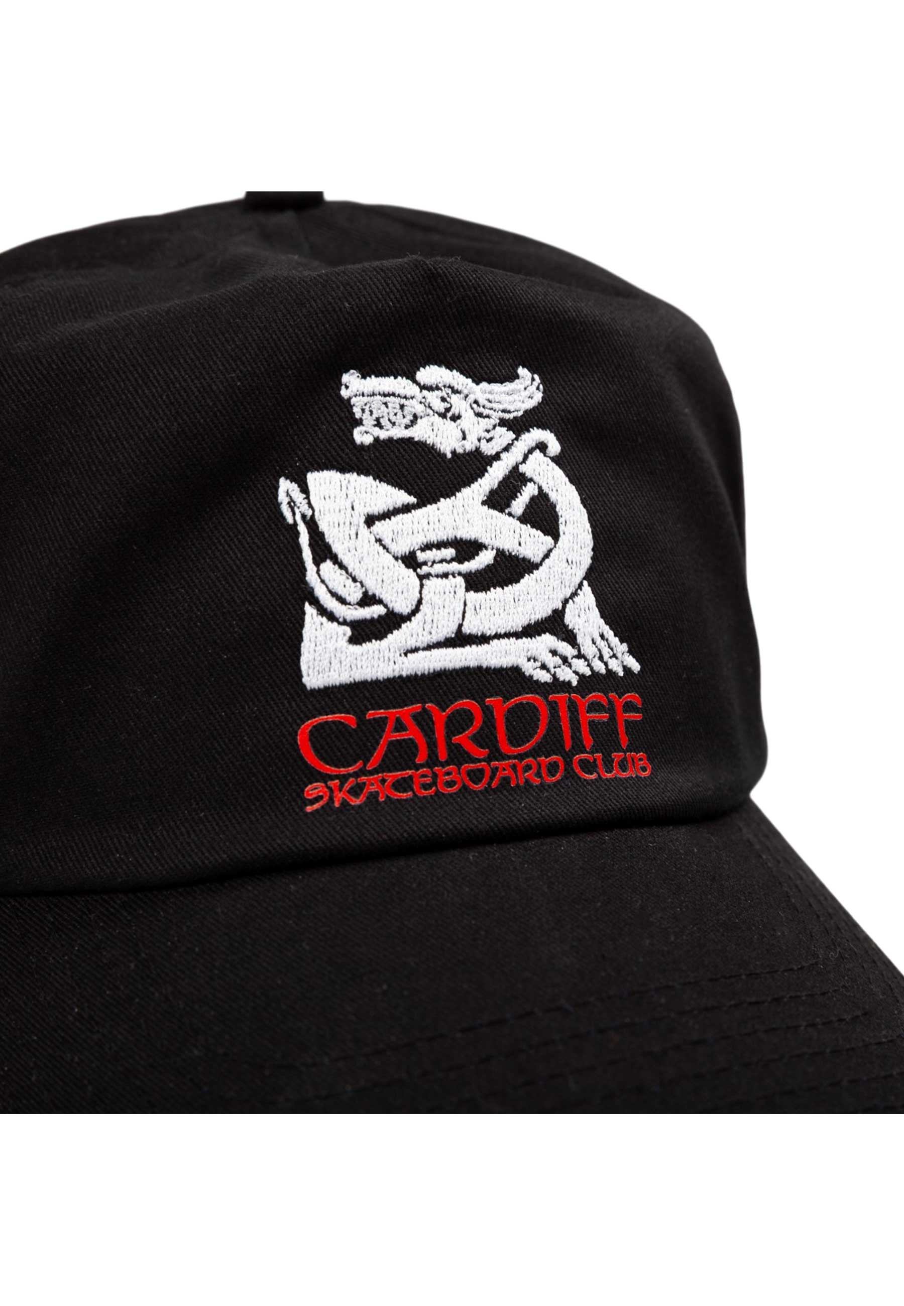 CSC X High Rollers 'Cardiff' 5 Panel Cap (Black) - Image 3