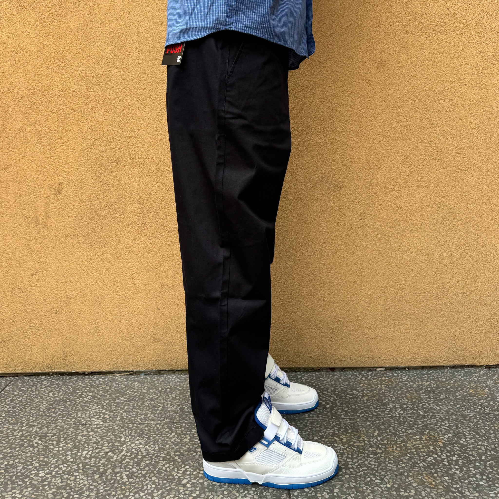 DC 'Worker' Chino Pants (Black) - Image 4