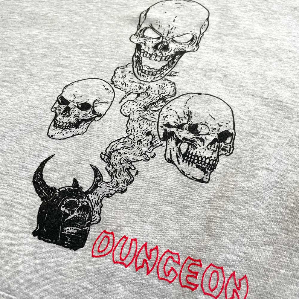 Dungeon Gateway 'No Body Lives' Hood (Grey) - Image 4