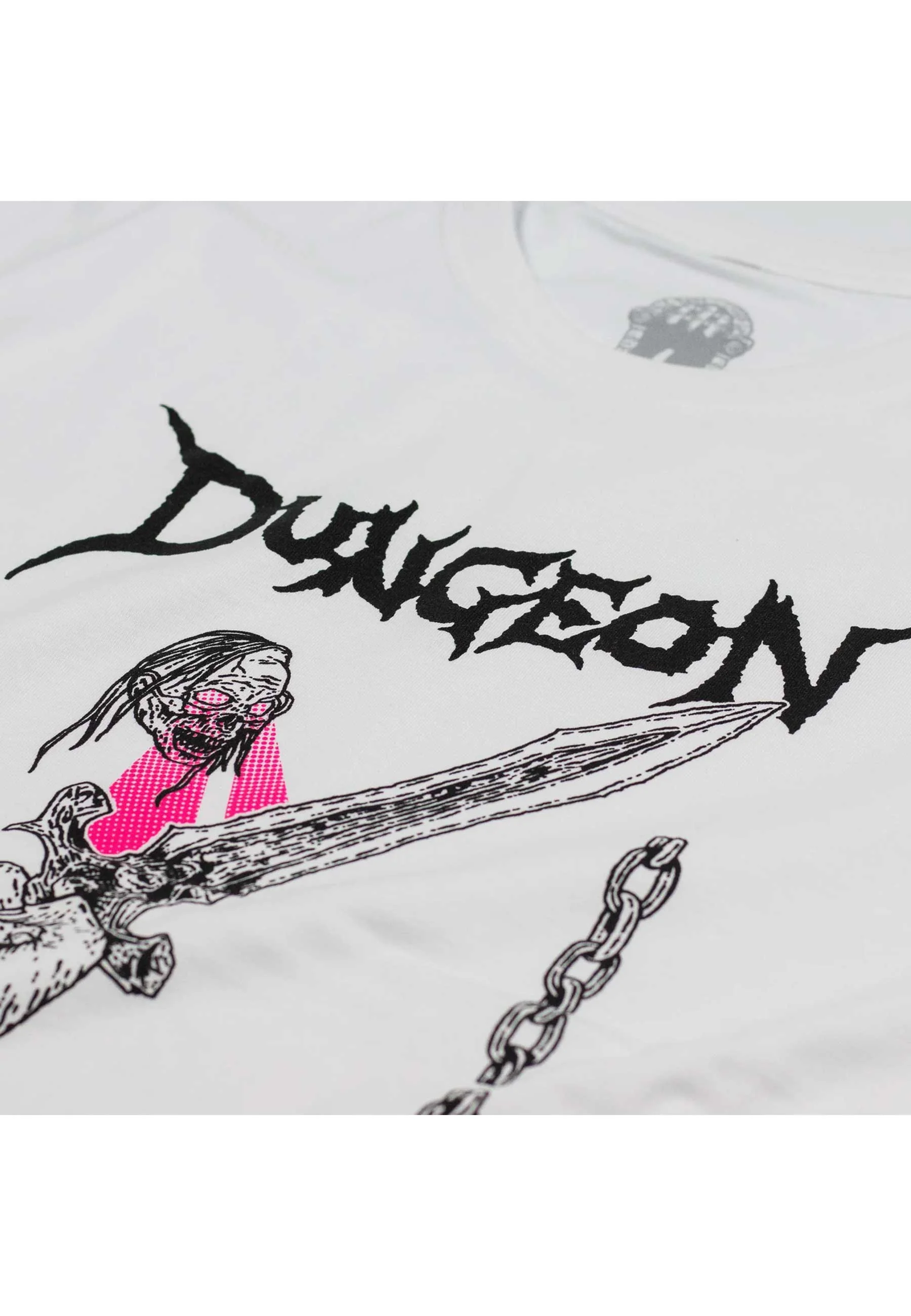 Dungeon Gateway 'Power Of The Sword' T-Shirt (White) - Image 2