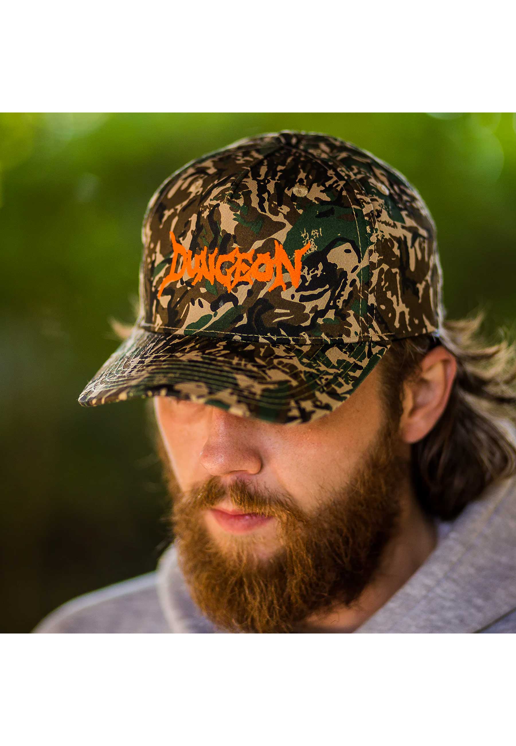 Dungeon Gateway 'Scrawl Logo' 5 Panel Cap (Forest Camo) - Image 5