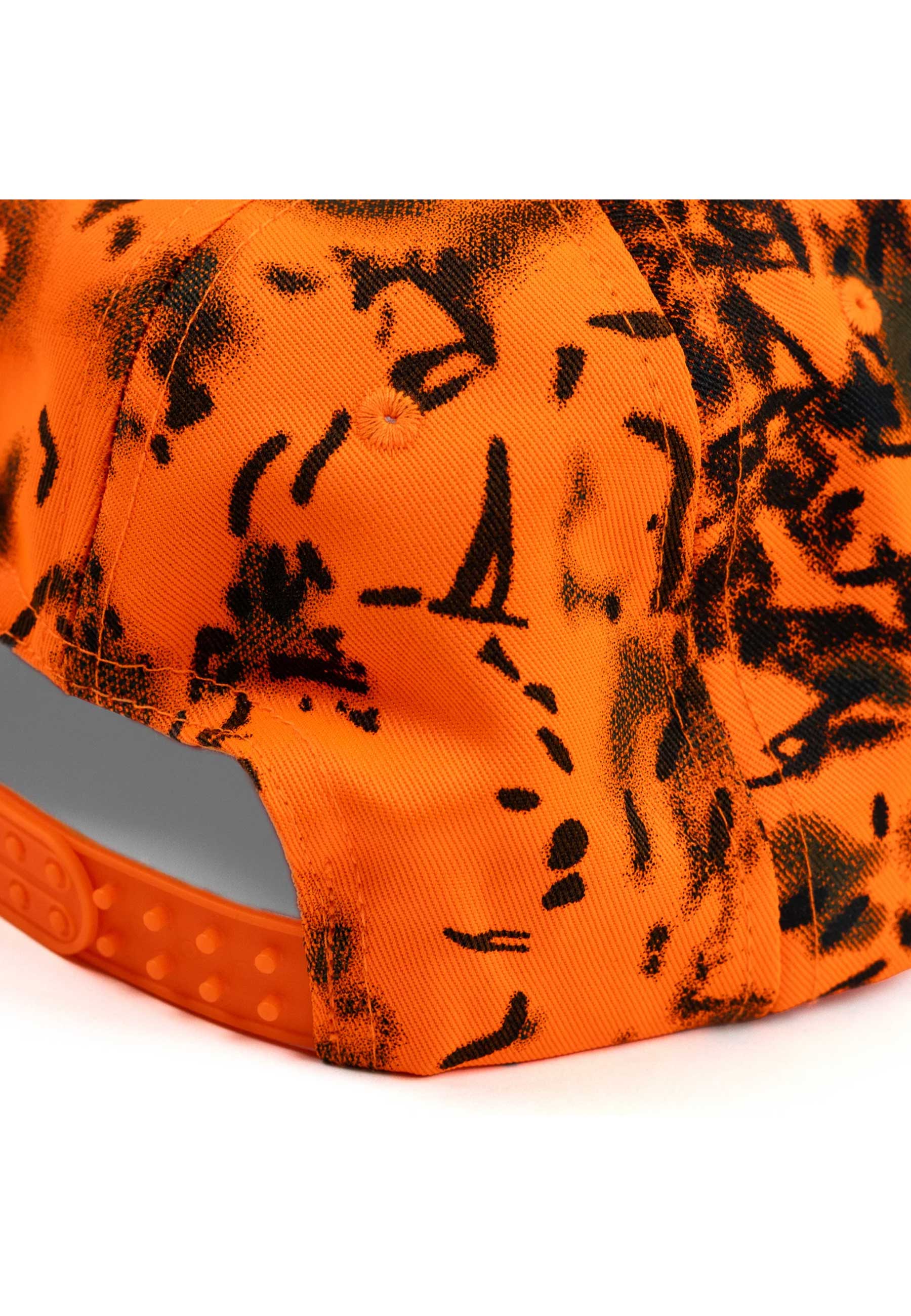 Dungeon Gateway 'Scrawl Logo' 5 Panel Cap (Orange Forest Camo) - Image 4