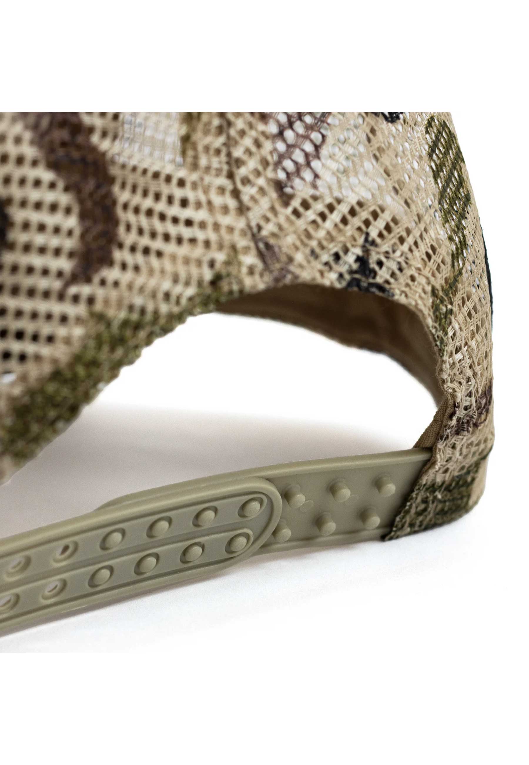 Dungeon Gateway 'Scrawl Logo' Foam Trucker Cap (Camo / Pink) - Image 3