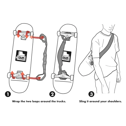 Film 'Bike Ride' Deck Strap - Image 3