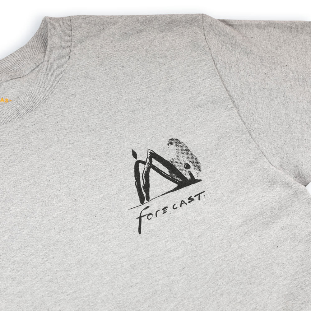 Forecast 'Chronoflow' T-Shirt (Heather Grey) - Image 3