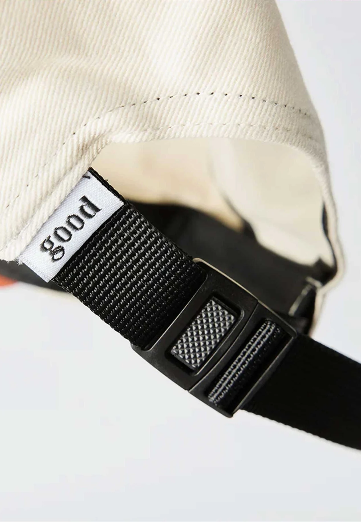 Good Advice 'Chat Line' 6 Panel Cap (Cream / Rust) - Image 3