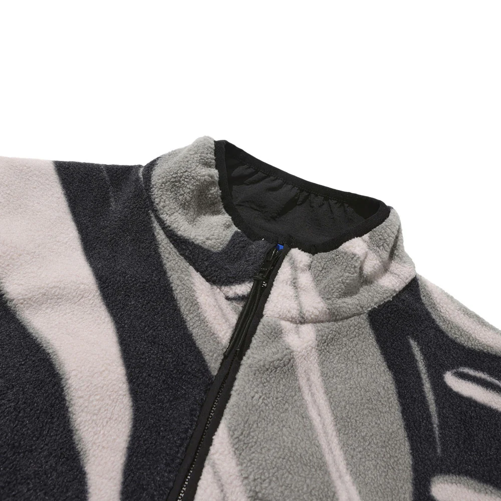 Helas 'Avalanche' Fleece Jacket (Grey / Black) - Image 2