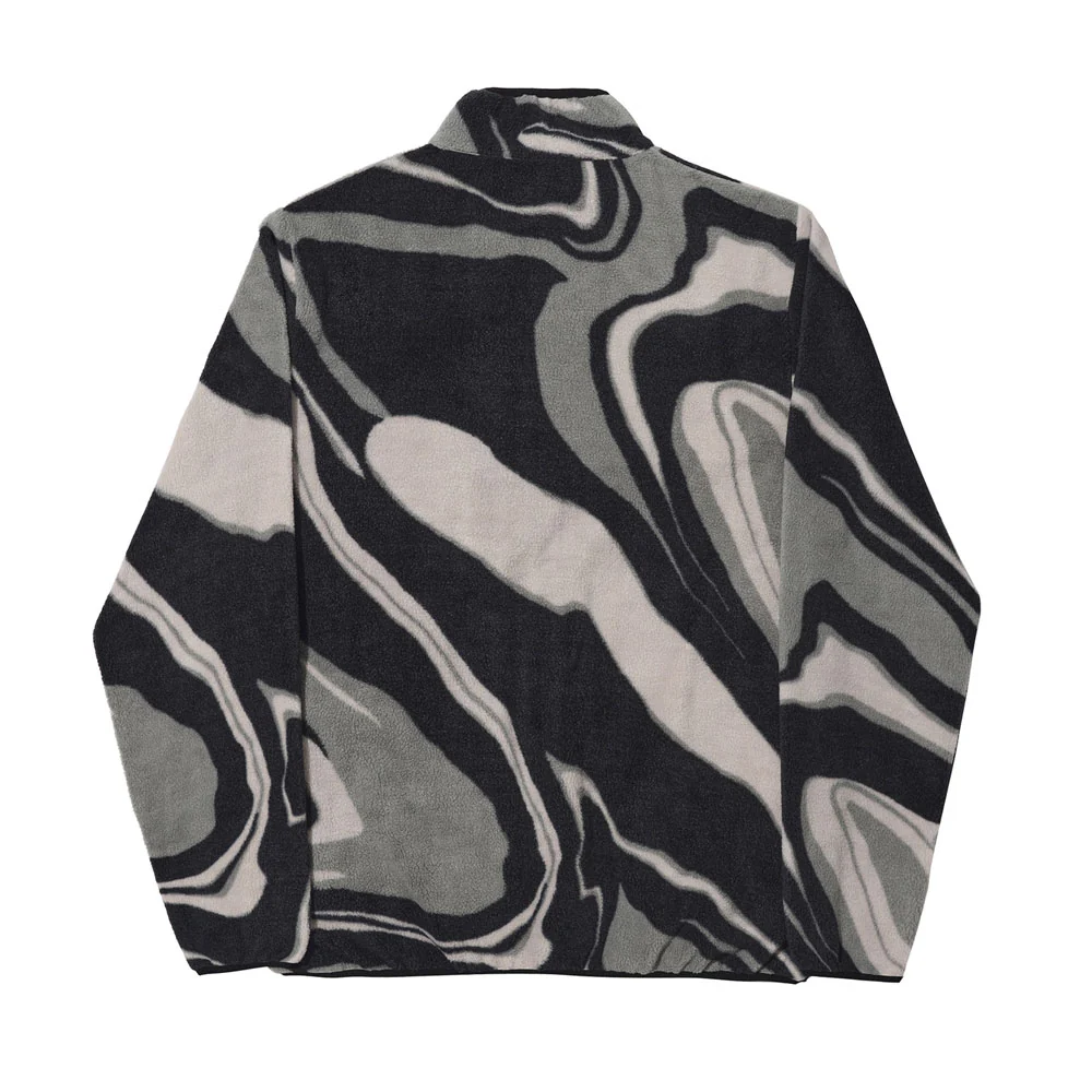 Helas 'Avalanche' Fleece Jacket (Grey / Black) - Image 4