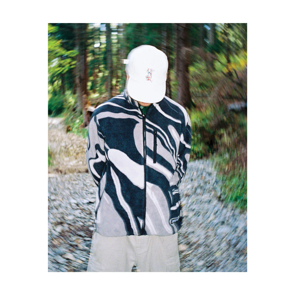 Helas 'Avalanche' Fleece Jacket (Grey / Black) - Image 5