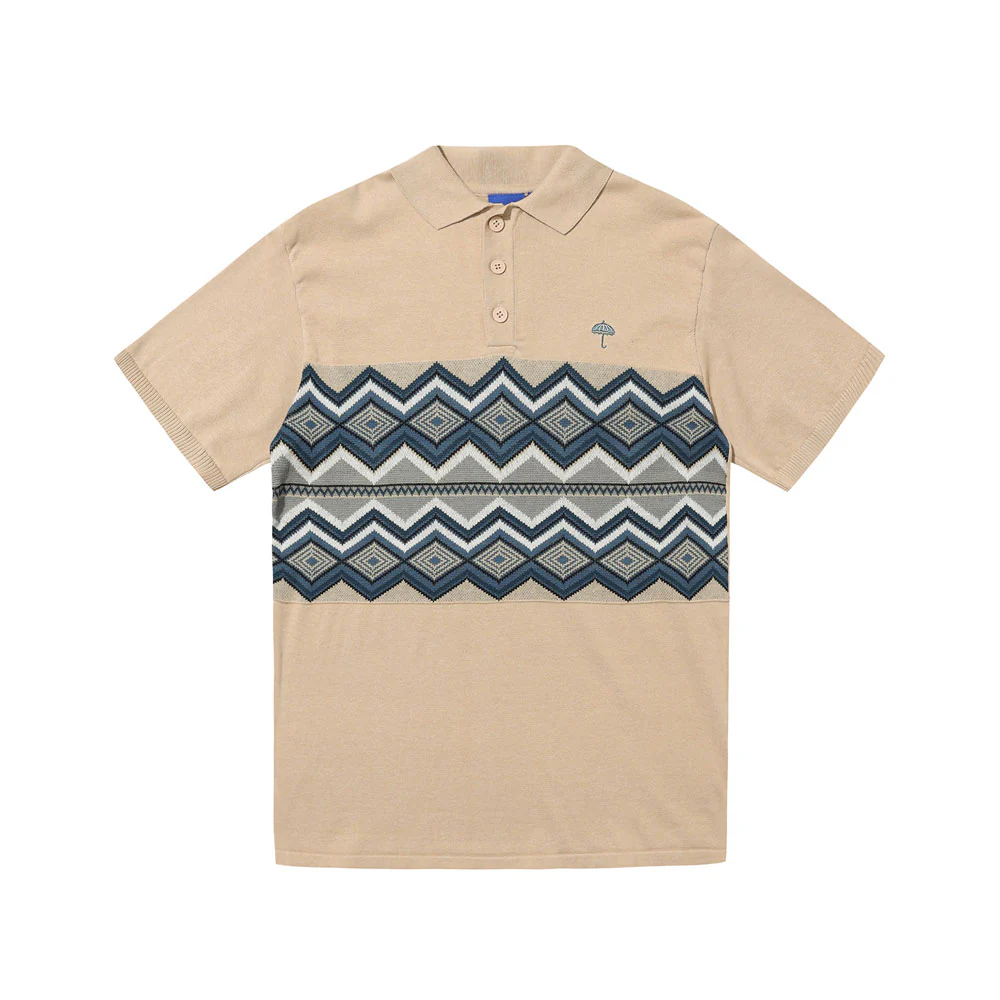 Helas 'Ete' Polo Knit (Beige)