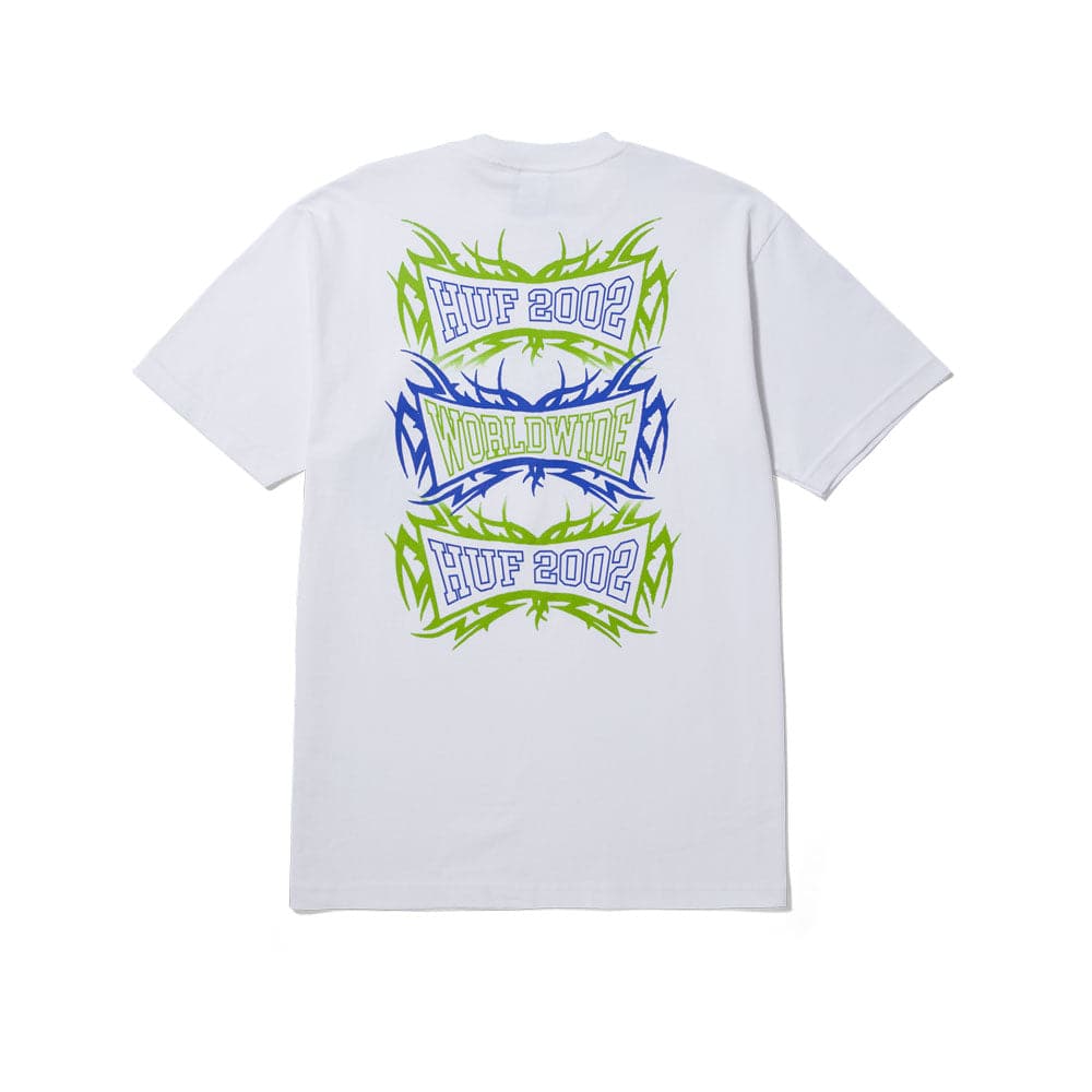 HUF 'Hell Razor' T-Shirt (White) - Image 2