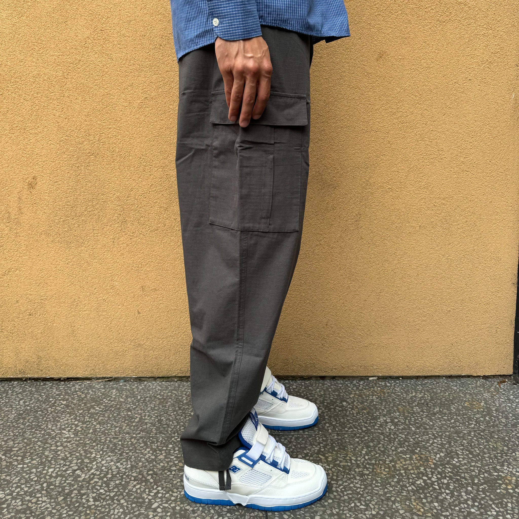 HUF 'Leisure' Cargo Pant (Black) - Image 4