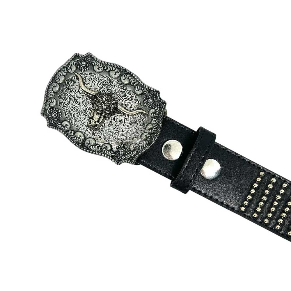 Loosey 'Interchangeable Buckle' Belt (Black) - Image 2