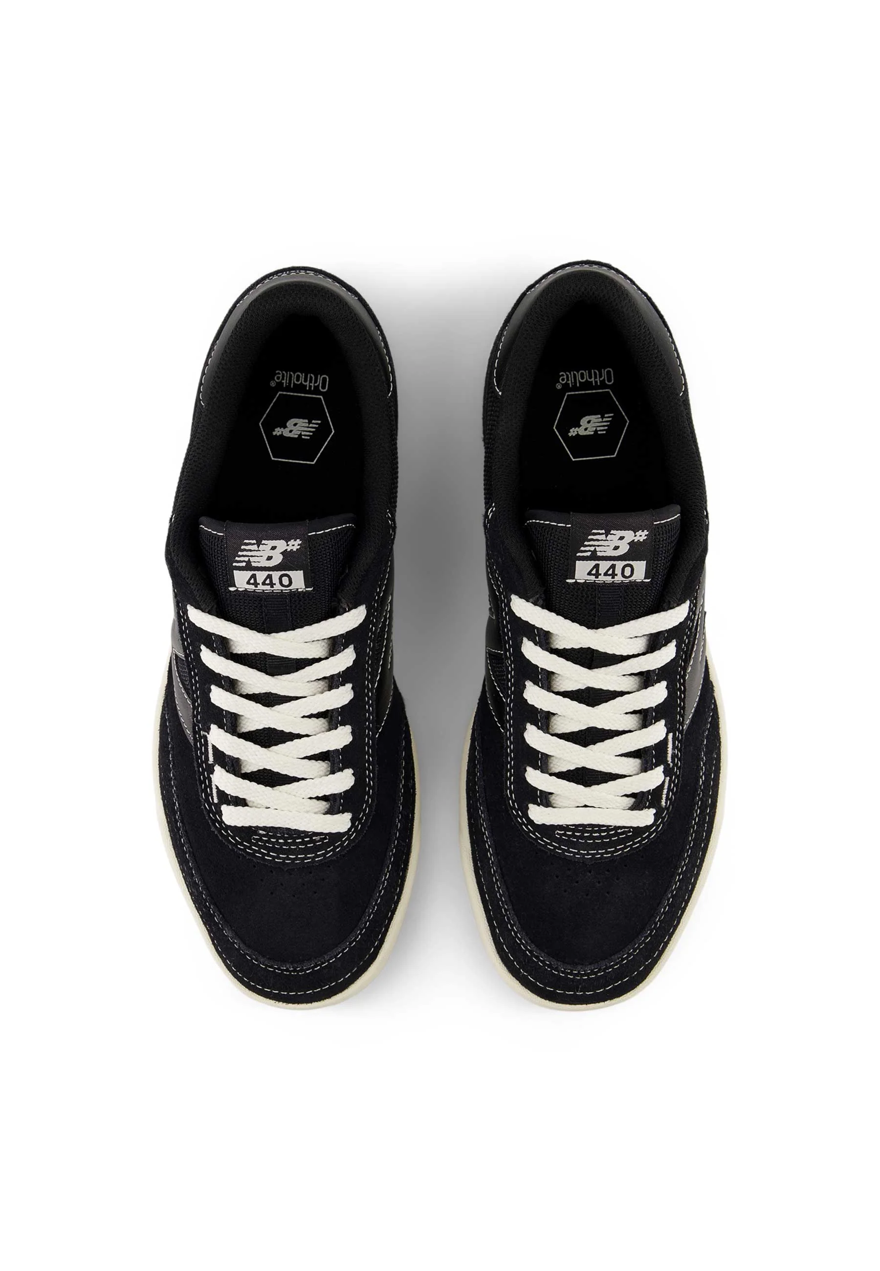 New Balance Numeric '440v2 Low BCO' Skate Shoes (Black / Sea Salt) - Image 3