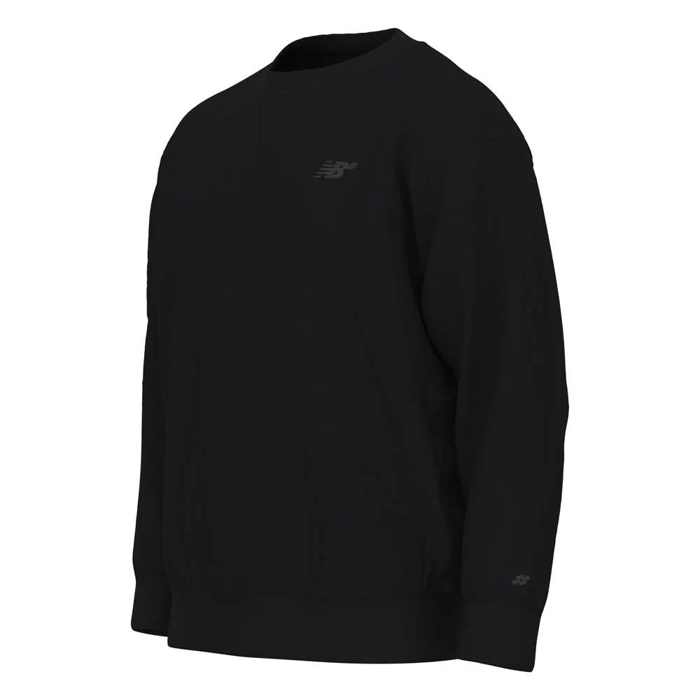New Balance Numeric French Terry Crew (Black) - Image 2