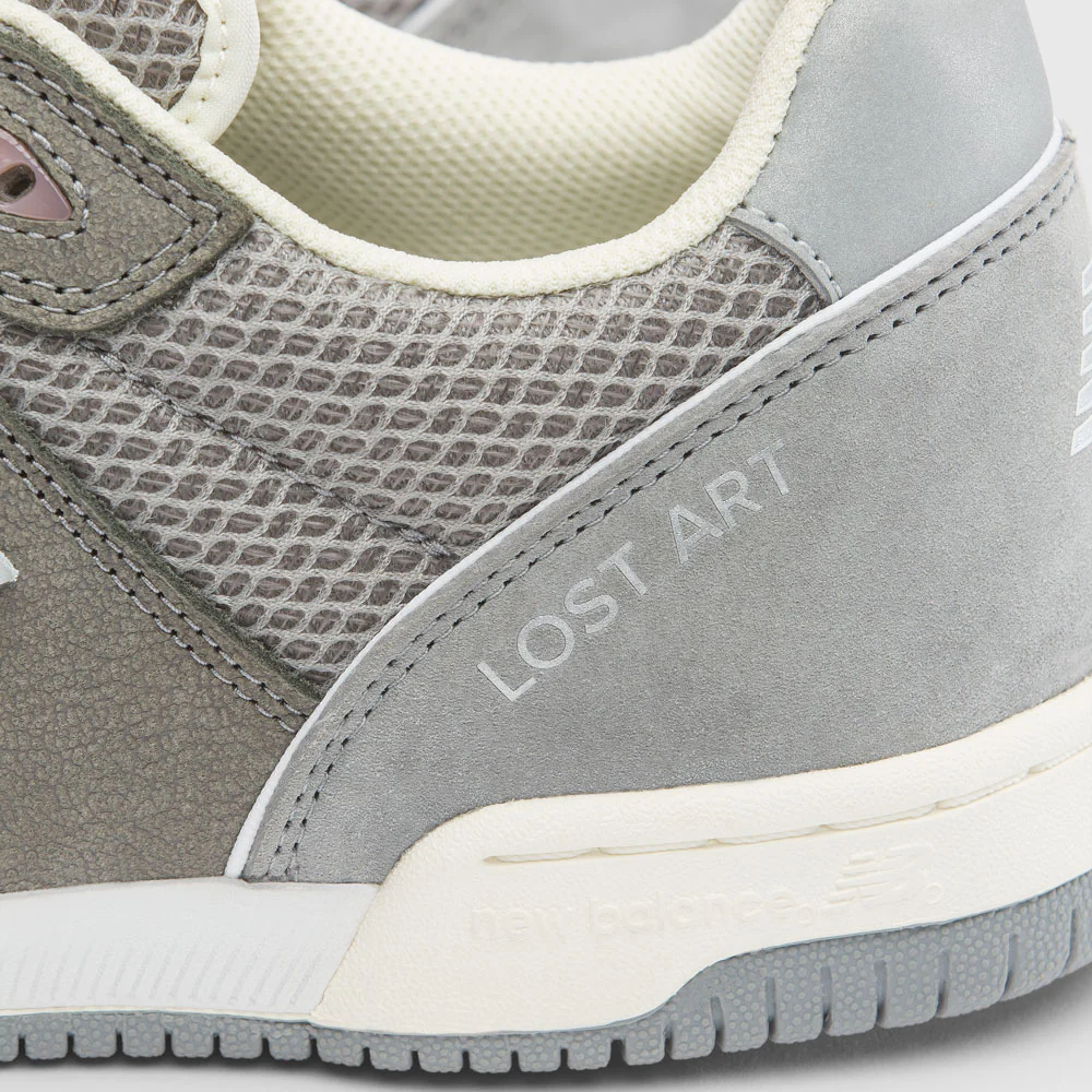 New Balance Numeric X  Lost Art 'Tom Knox 600' Skate Shoes (Grey / Grey) - Image 4