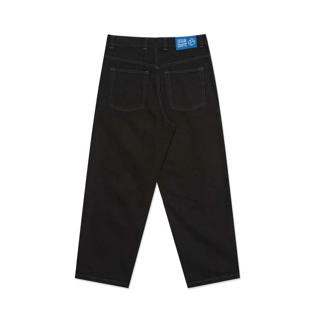 Polar 'Big Boy' Jeans (Black / Blue Stitching) - Image 2