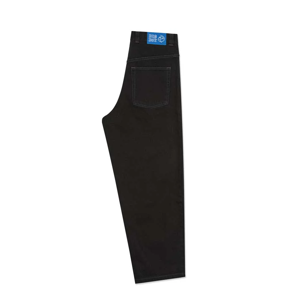 Polar 'Big Boy' Jeans (Black / Blue Stitching) - Image 3