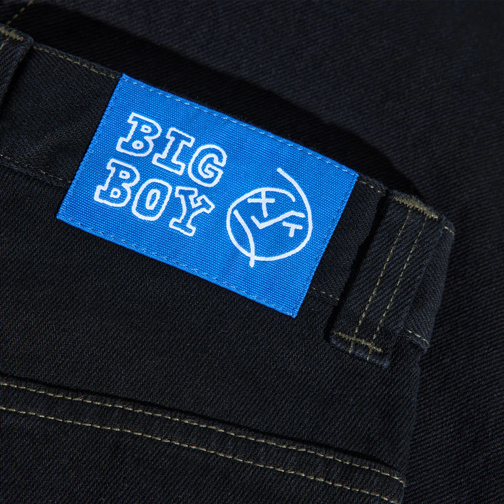 Polar 'Big Boy' Jeans (Black / Dark Olive) - Image 5