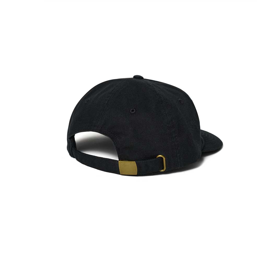 Polar 'Cheeky Sun' 6 Panel Ramy Cap (Black) - Image 2