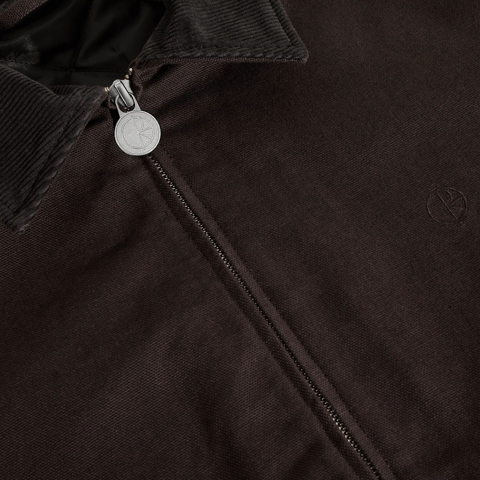 Polar 'Cliff W/ Quilted Lining' Jacket (Chocolate) - Image 4
