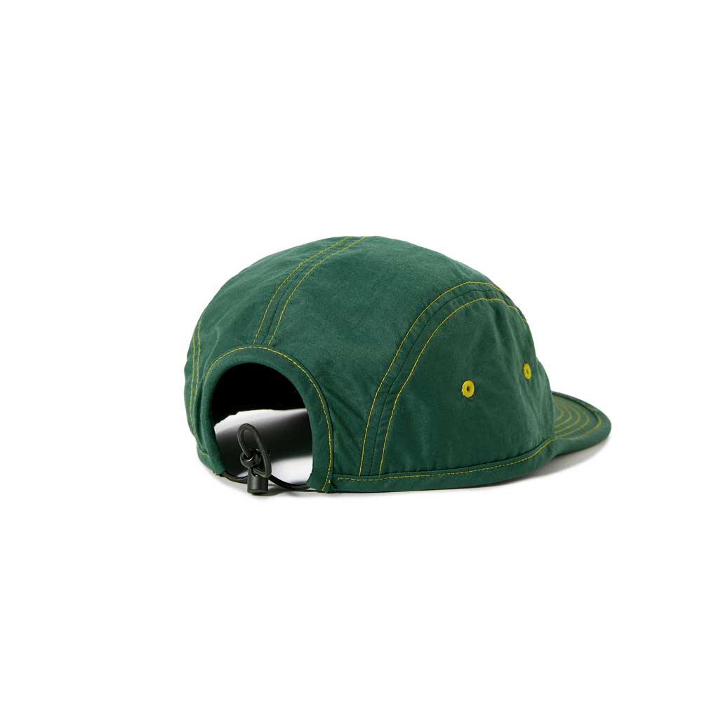 Polar 'Vilde' 5 Panel Cap (Green / Yellow) - Image 2